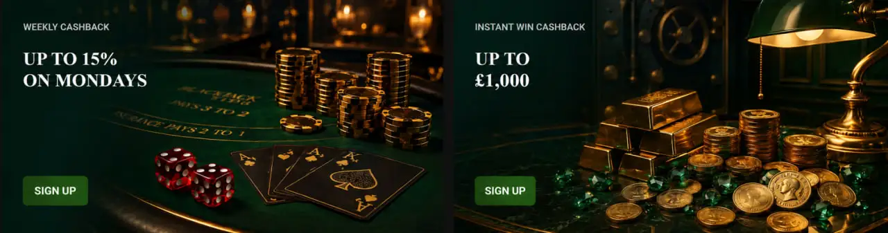 kingia casino cashback