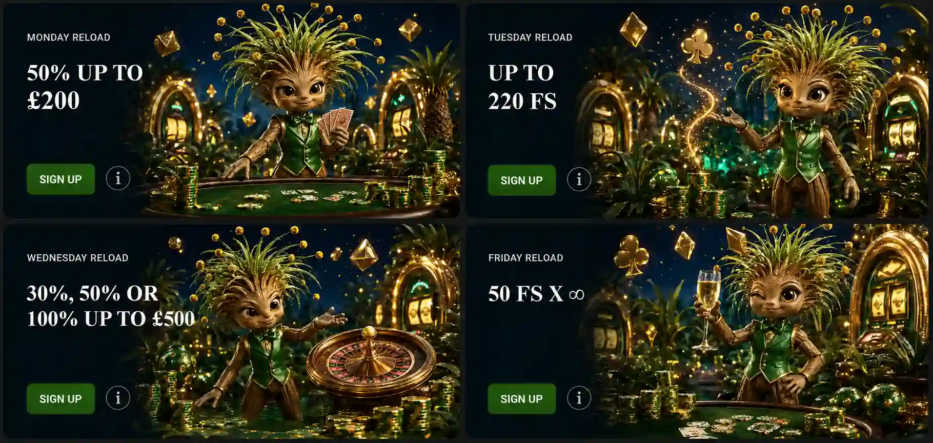 kingia casino reload bonus